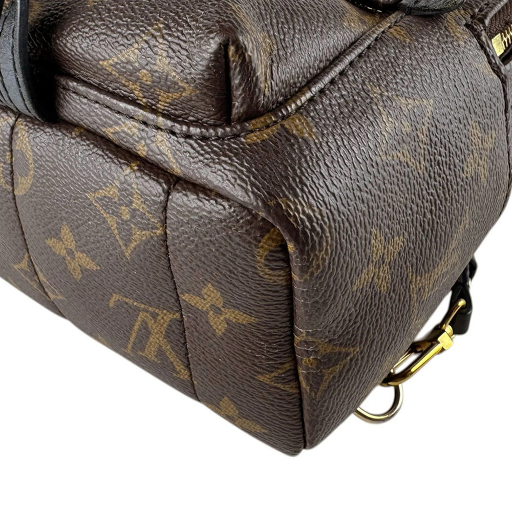 LOUIS VUITTON Authentic Brown Monogram Canvas Backpack - Picture 9 of 13